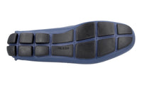Prada Men's Blue High-Quality Saffiano Leather Loafers 2DD099