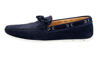 Prada Men's Blue Leather Loafers 2DD100