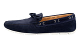 Prada Men's Blue Leather Loafers 2DD100