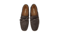 Prada Men's Brown Leather Loafers 2DD100