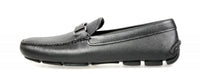 Prada Men's Black Saffiano Leather Loafers 2DD102
