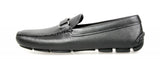 Prada Men's Black Saffiano Leather Loafers 2DD102