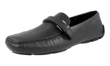 Prada Men's 2DD110 053 F0002 High-Quality Saffiano Leather Leather Loafers