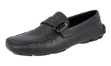 Prada Men's 2DD113 053 F0002 High-Quality Saffiano Leather Leather Business Shoes