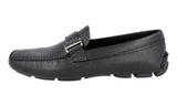 Prada Men's Black Saffiano Leather Business Shoes 2DD113