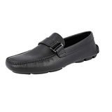 Prada Men's Black Saffiano Leather Business Shoes 2DD113