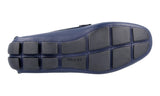 Prada Men's Blue High-Quality Saffiano Leather Loafers 2DD113