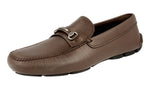 Prada Men's 2DD118 053 F0201 Saffiano Leather Leather Loafers