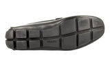 Prada Men's Black Leather Driver Shoes Loafers 2DD120