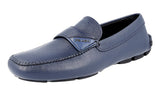 Prada Men's 2DD125 2BAJ F0S9K Saffiano Leather Leather Loafers