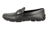 Prada Men's Black Saffiano Leather Loafers 2DD125