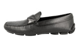 Prada Men's Black Saffiano Leather Loafers 2DD125