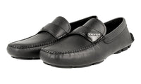 Prada Men's Black Saffiano Leather Loafers 2DD125