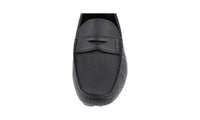 Prada Men's Black Leather Penny Business Shoes 2DD151