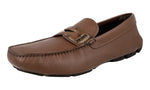 Prada Men's 2DD151 2BVB F0BW5 Saffiano Leather Leather Loafers