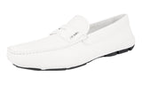 Prada Men's 2DD151 3V1X F0009 Saffiano Leather Leather Loafers