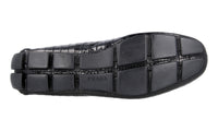 Prada Men's Black Leather Penny Loafers 2DD151