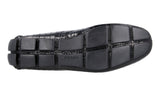 Prada Men's Black Leather Penny Loafers 2DD151