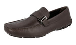 Prada Men's 2DD152 053 F0201 High-Quality Saffiano Leather Leather Loafers