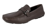 Prada Men's 2DD152 053 F0201 Saffiano Leather Leather Loafers