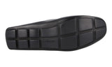 Prada Men's Black Leather Penny Loafer Business Shoes 2DD158