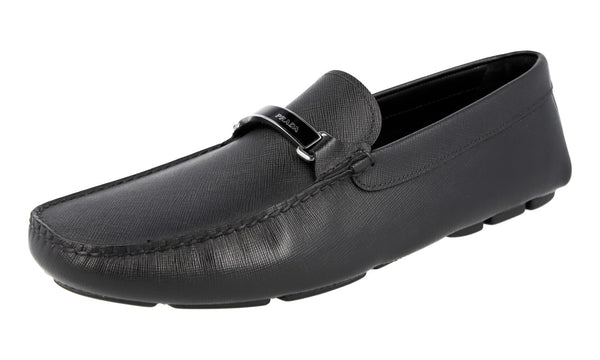 Prada Men's 2DD159 053 F0002 Saffiano Leather Leather Loafers