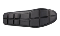 Prada Men's Black Leather Logo Business Shoes 2DD159