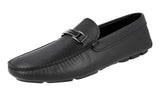 Prada Men's 2DD163 053 F0002 High-Quality Saffiano Leather Leather Loafers