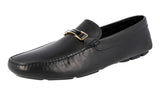 Prada Men's 2DD163 ASK F0002 Leather Loafers