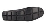 Prada Men's Black Saffiano Leather Driving Shoes Loafers 2DD164