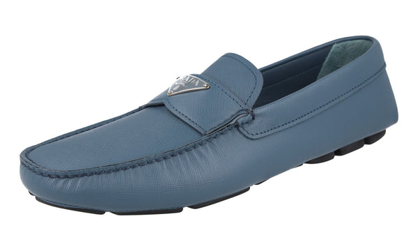 Prada Men's 2DD164 053 F0F16 Saffiano Leather Leather Loafers