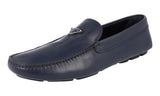 Prada Men's 2DD172 A21 F0216 Leather Loafers