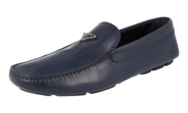 Prada Men's 2DD172 A21 F0216 Leather Loafers