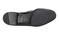 Prada Men's Black Brushed Spazzolato Leather Business Shoes 2DE060