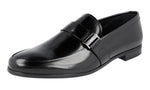 Prada Men's 2DE081 P39 F0002 Leather Business Shoes