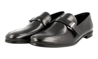 Prada Men's Black Leather Business Shoes 2DE096