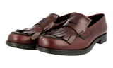 Prada Men's Brown welt-sewn Leather Business Shoes 2DE098