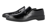 Prada Men's Black Full Brogue Leather Sneaker 2DE109