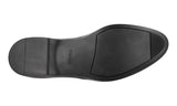 Prada Men's Black Full Brogue Leather Sneaker 2DE109