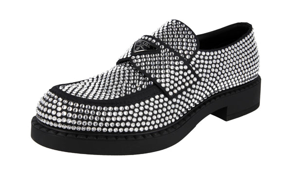 Prada Men's 2DE135 2AWL F0Z2D Leather Loafers