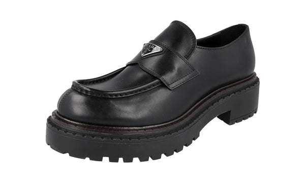 Prada Men's 2DE148 070 F0002 Leather Loafers