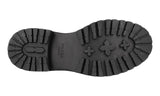 Prada Men's Black Leather Double Chocolate Loafer Loafers 2DE148