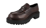 Prada Men's 2DE148 3K8Y F0003 Leather Loafers