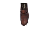 Prada Men's Brown Leather Business Shoes 2DF084