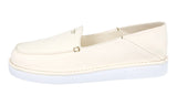 Prada Men's Beige Deerskin Leather Loafers 2DF088