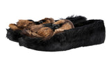 Prada Men's Black Leather Loafers 2DG084