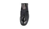 Prada Men's Black welt-sewn Leather Penny  Tassle Loafer Business Shoes 2DG086
