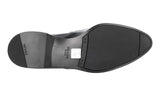 Prada Men's Black Brushed Spazzolato Leather Business Shoes 2DG094