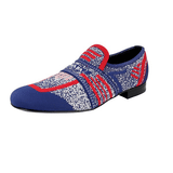 Prada Men's Multicoloured Jacquard Mouline Loafers 2DG098
