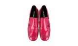 Prada Men's Pink Brushed Spazzolato Leather Plateau Loafer Business Shoes 2DG117